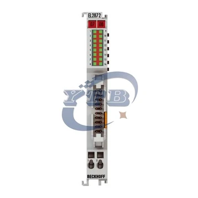 Terminal EtherCAT de saída digital de canal Beckhoff EL2872 16-com interface de cabo plano